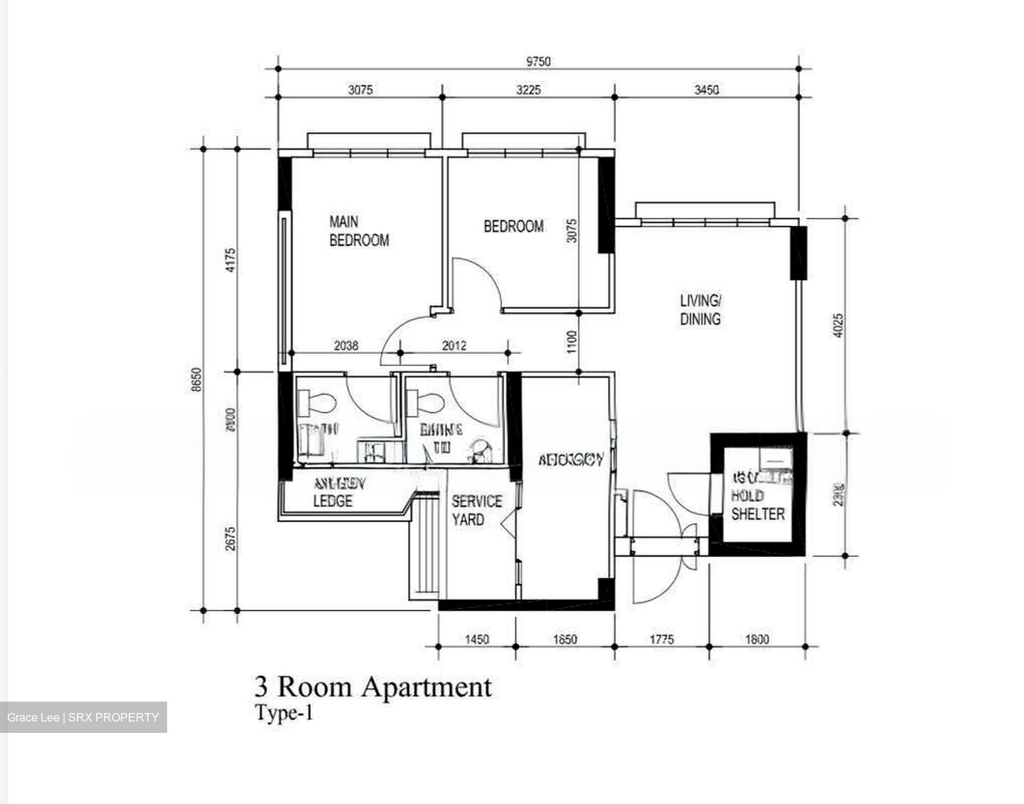 Blk 82A Macpherson Spring (Geylang), HDB 3 Rooms #627039731